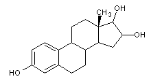 雌三醇結(jié)構(gòu)式