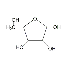 D(-)-核糖結(jié)構(gòu)式